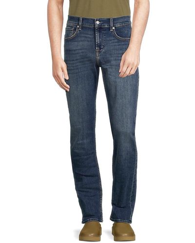 7 For All Mankind Slimmy Slim Straight Jeans - Blue