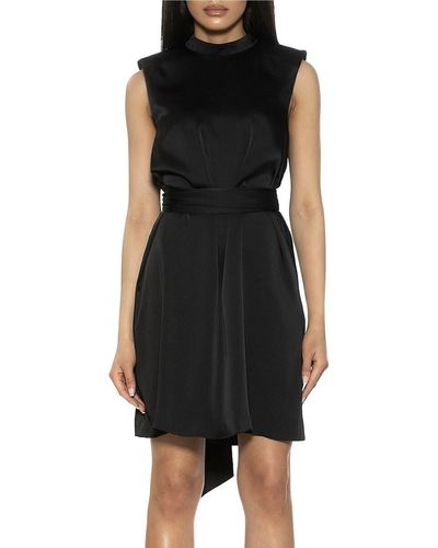 Alexia Admor Brixton Mockneck Mini Dress - Black