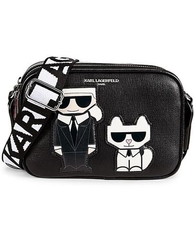 Karl Lagerfeld Maybelle Camera Bag - Black