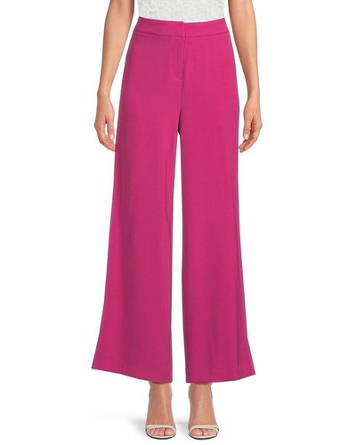 Nanette Lepore Wide Leg Trousers - Black