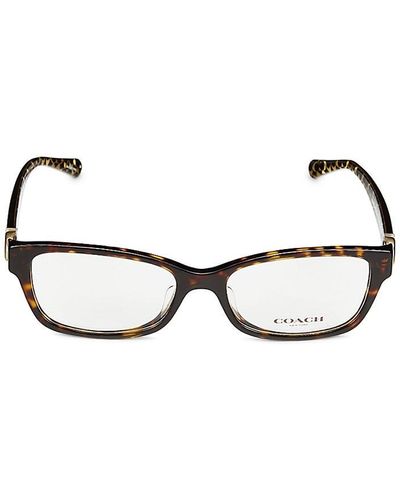 COACH Hc119F 53Mm Rectangle Eyeglasses - Multicolour