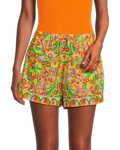 Solid & Striped The Charlie Floral Short - Yellow