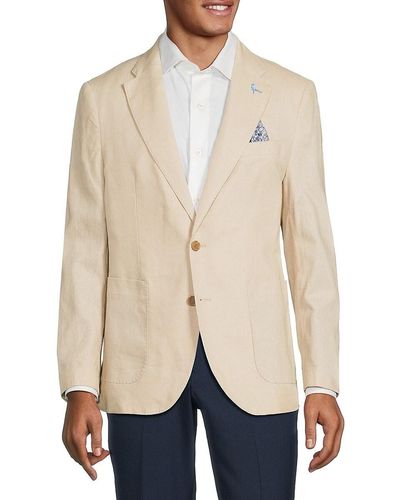 Tailorbyrd Linen Blend Sportcoat - Natural