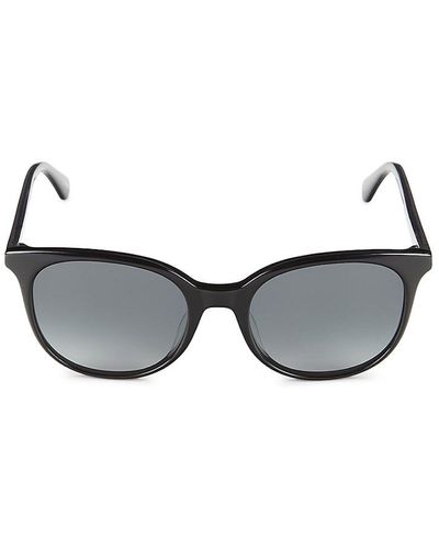 Jimmy Choo Andria 51mm Oval Sunglasses - Black