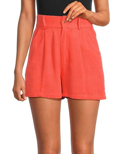 Walter Baker Pleated Shorts - Pink