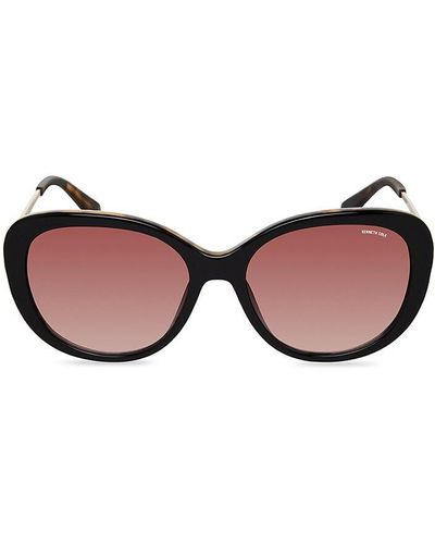 Kenneth Cole 56mm Cat Eye Sunglasses - Pink