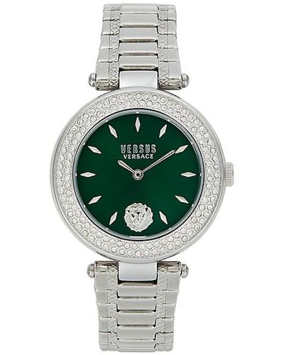 Versus 36mm Stainless Steel Bracelet Watch - Green