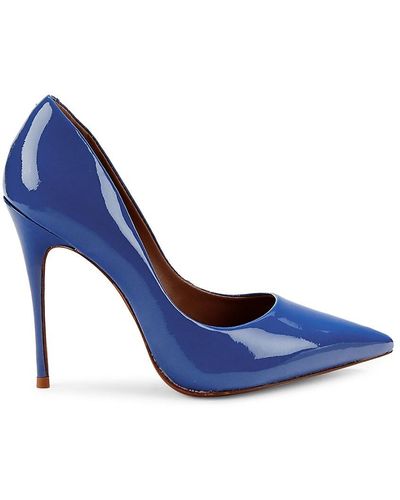 BCBGMAXAZRIA Bcbgmaxazria Nola Patent Leather Court Shoes - Blue