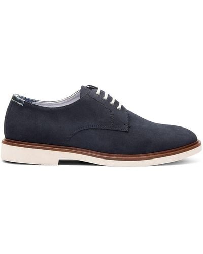 Paisley & Gray Suede Derby Shoes - Blue