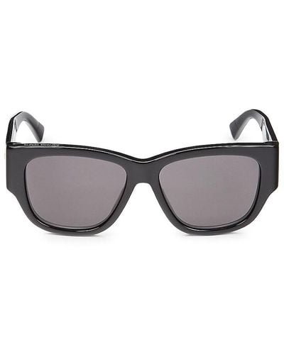 Bottega Veneta 55mm Square Sunglasses - Grey