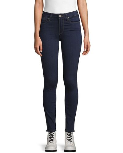 PAIGE Hoxton Skinny Ankle Jeans - Blue