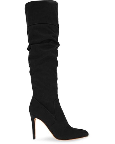 BCBGeneration Himani Point Toe Over The Knee Boots - Black