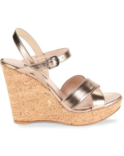 SJP by Sarah Jessica Parker Wren Strappy Wedge Sandals - Natural