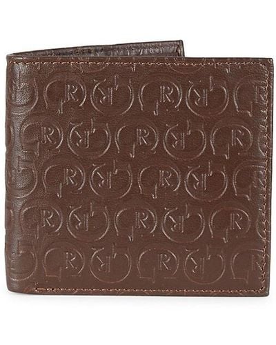 Robert Graham Leather Bi-fold Wallet - Brown