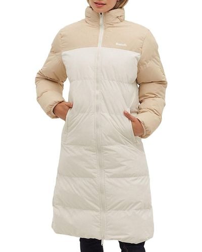Bench Phyllis Quilted Hooded Jacket - Natural