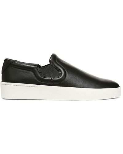 Vince Pacific Slip On Platform Trainers - Black