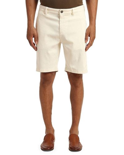 34 Heritage Flat Front Shorts - Natural