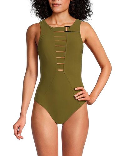 Miraclesuit Triomphe Constantine One Piece Swimsuit - Green