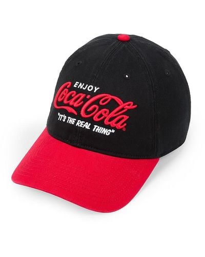 American Needle Coca Cola Baseball Cap - Red