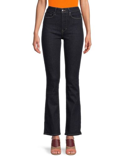 Fidelity Lily Mid Rise Bootcut Jeans - Blue