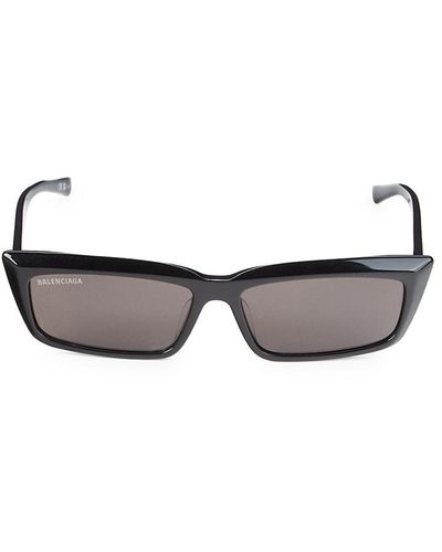 Balenciaga oversized deals 57mm sunglasses