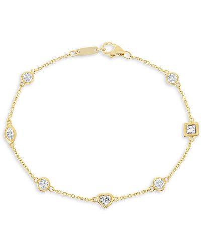Nephora 14K & Diamond Bracelet - Metallic