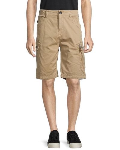 G-Star RAW Solid-hued Shorts - Natural
