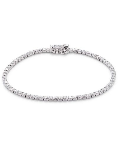 Lafonn 0.47 CTW Sideways Cross Bracelet B2002CLP75 | Gala Jewelers Inc. |  White Oak, PA