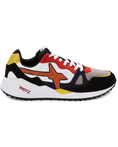 W6yz Colorblock Sneakers - Natural