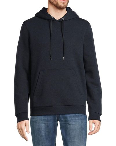 Theory Solid Hoodie - Blue