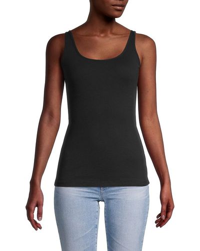James Perse Women's Daily Tank Top - Black - Size 1 (s)
