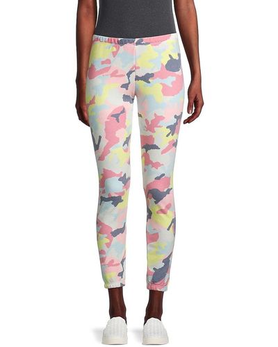 Wildfox Women's Camouflage Cotton-blend Pants - Size Xs - Multicolour