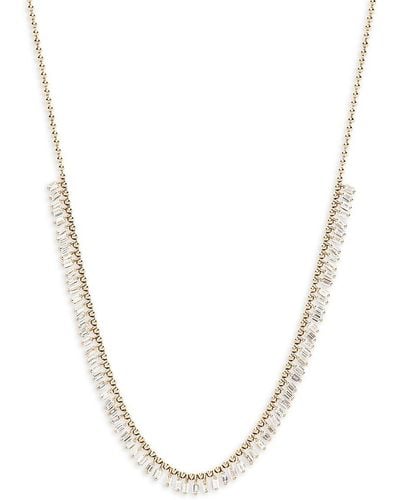 Effy 14k Yellow Gold & 3.52 Tcw Lab Grown Diamond Necklace - Natural