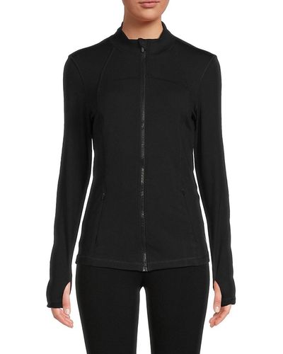 Spyder Mockneck Jacket - Black