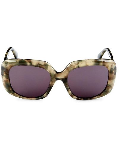 Max Mara 55mm Butterfly Sunglasses - Multicolour