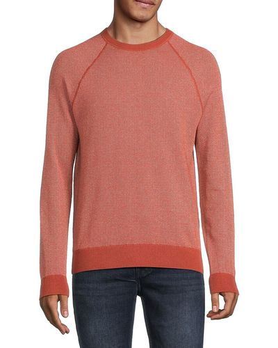 Vince Crewneck Wool Blend Sweatshirt - Gray