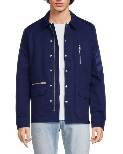 Zadig & Voltaire 'Bertie Solid Jacket - Blue