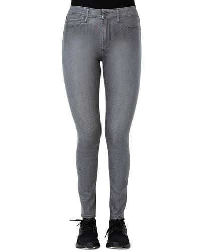 Articles of Society Hilary High Rise Coated Jeans - Grey