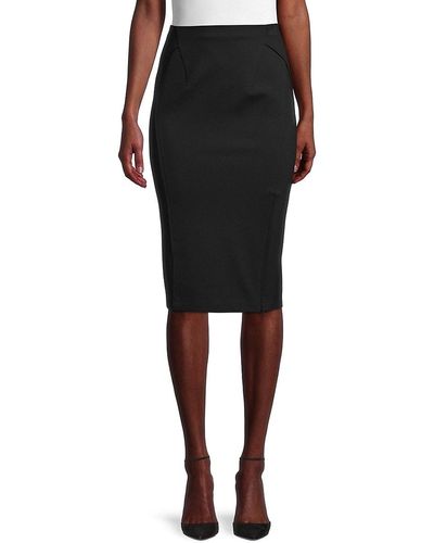 Donna Karan Knee-length Pencil Skirt - Black
