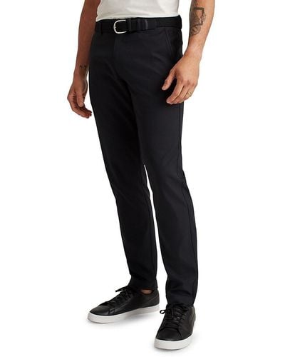 Bonobos Highland Flat Front Trousers - Black