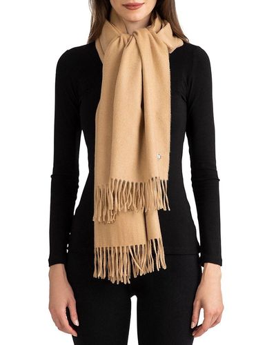 Black Bruno Magli Scarves and mufflers for Women | Lyst