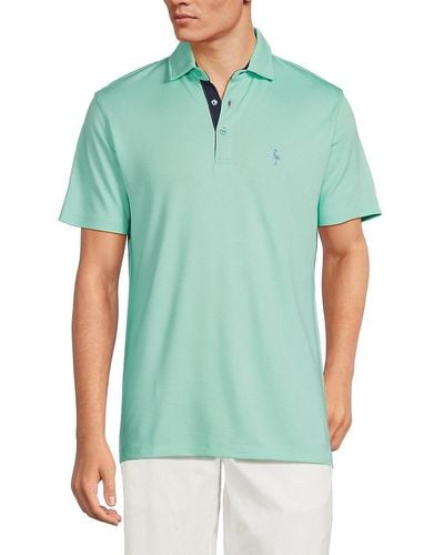 Tailorbyrd Contrast Polo - Green