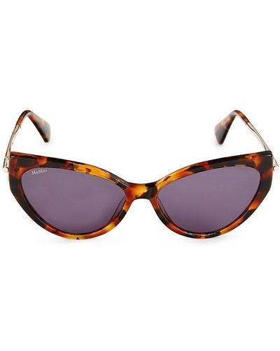 Max Mara 57mm Cat Eye Sunglasses - Multicolour