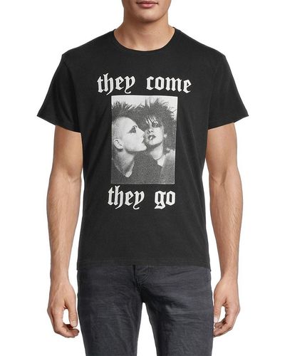 R13 They Come They Go T Shirt - Black