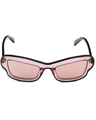 Emilio Pucci 52mm Cat Eye Sunglasses - Pink