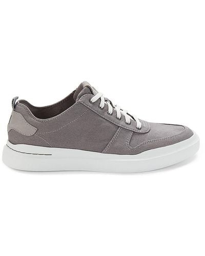 Cole Haan Grandpro Rally Canvas Court Low Top Trainers - Brown