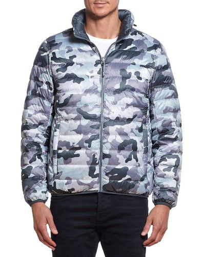 Tumi Pax Reversible Puffer Jacket - Blue