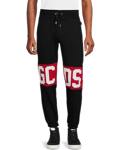 Gcds Logo Sweatpants - Black