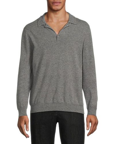 Versace v deals neck sweater