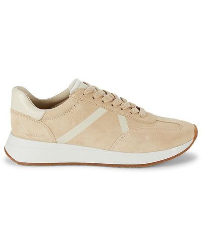 Vince Ohara Contrast Sole Sneakers - White